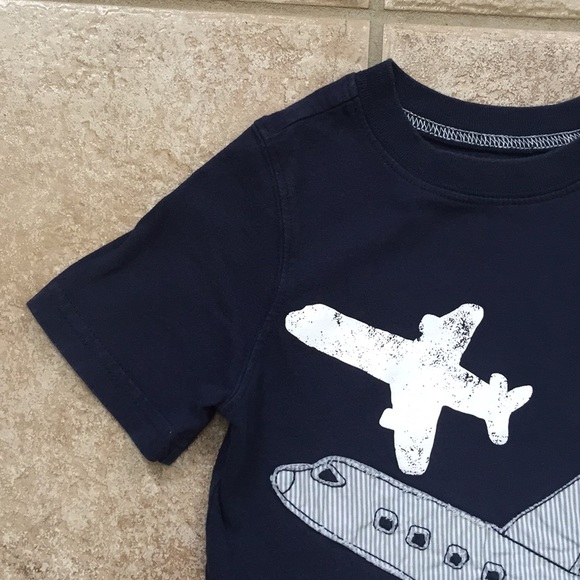 Carter's Boys Airplane Graphic Tee Shirt - Picture 5 of 8